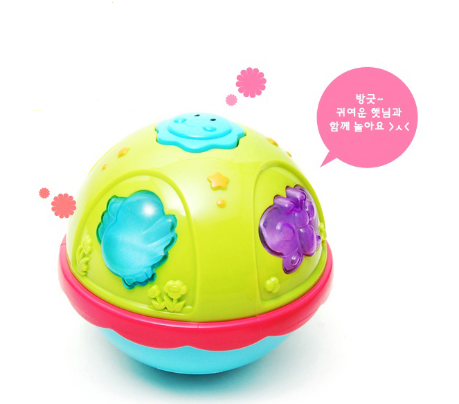 즐거운 멜로디 반짝램프 뮤직볼