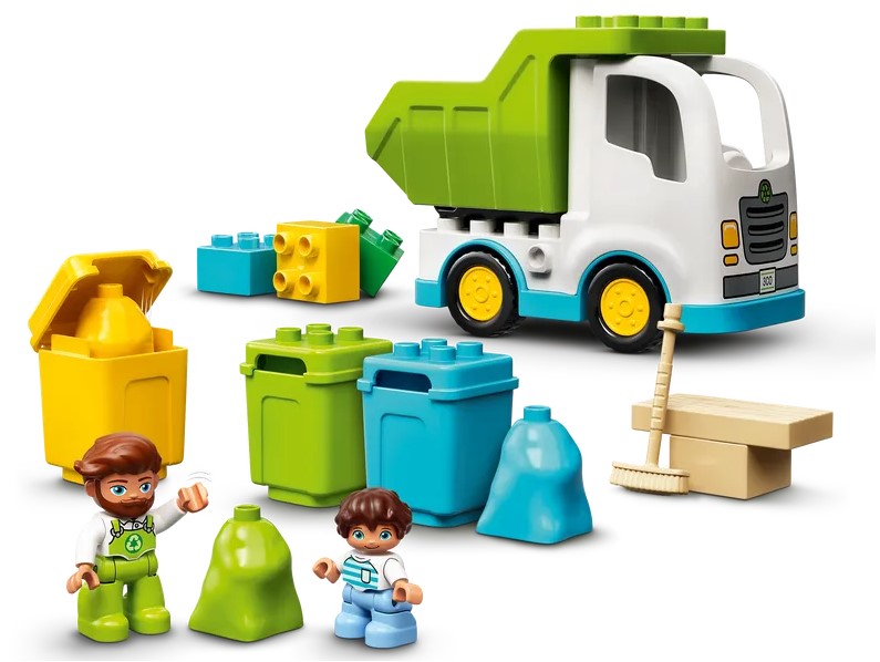 레고 듀플로 청소트럭과 재활용