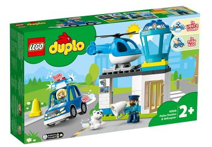 레고듀플로 경찰서와 헬기