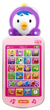 뽀로로 뮤직 스마트폰 - 분홍