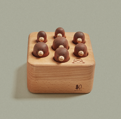 두더지 가족찾기