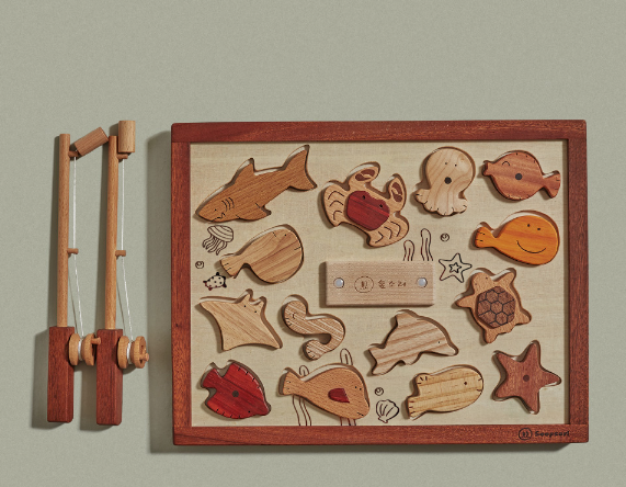 낚시놀이퍼즐액자세트