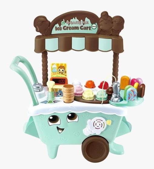 (대형)립프로그 아이스크림 카트 디럭스 민트초코