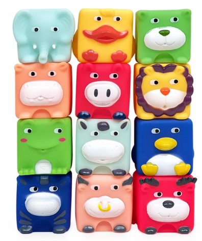 소프트 동물블럭 12p