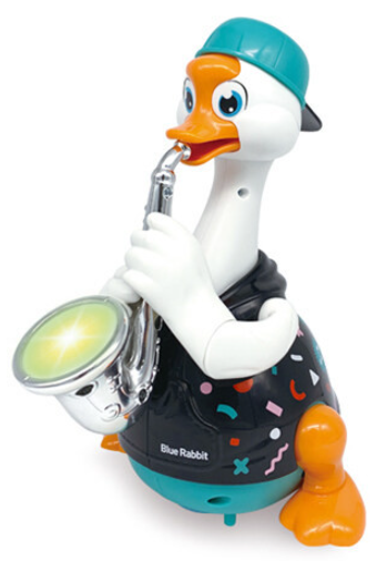 아기와 놀아주는 구스파파