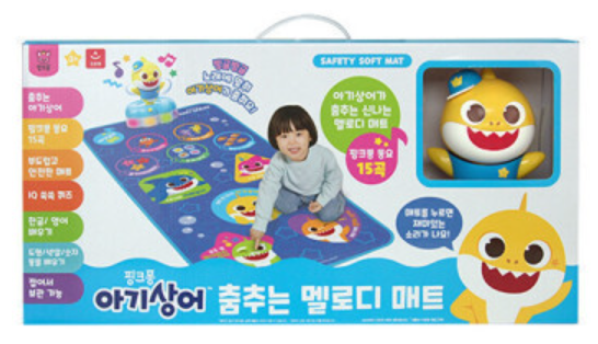 핑크퐁 아기상어 춤추는 멜로디 매트