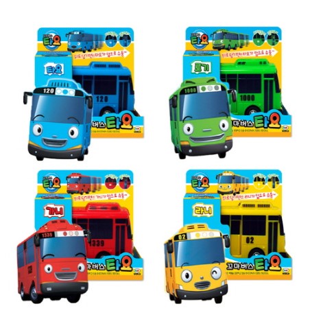 꼬마버스타요 4종 세트