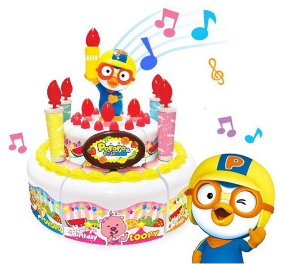 뉴 뽀로로 멜로디 생일케이크 2탄