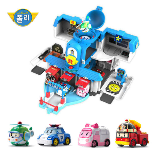 로보카폴리 열리는 구조본부 주차타워