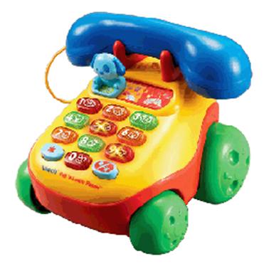 불빛이 반짝이는 학습전화기