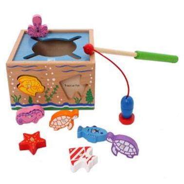 짐보리 원목 낚시놀이