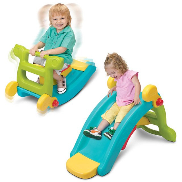 (대형)  2 in 1 록킹 미끄럼