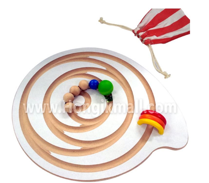 미로 균형 보드