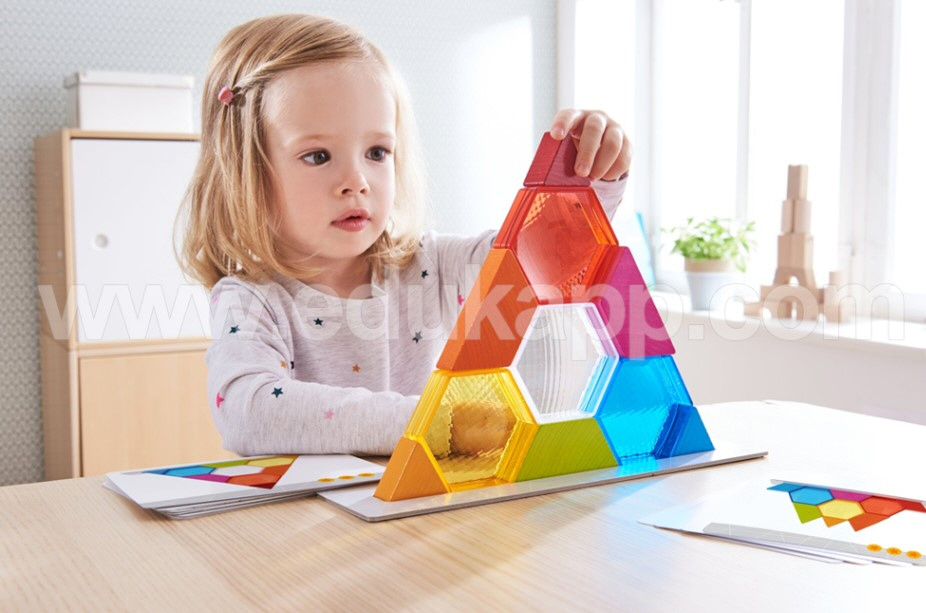 반투명컬러 크리스탈 블록